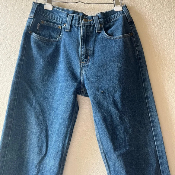 Carhartt vintage 32x31 baggy jeans 90s retro straight loose relaxed raw work - Picture 2 of 12